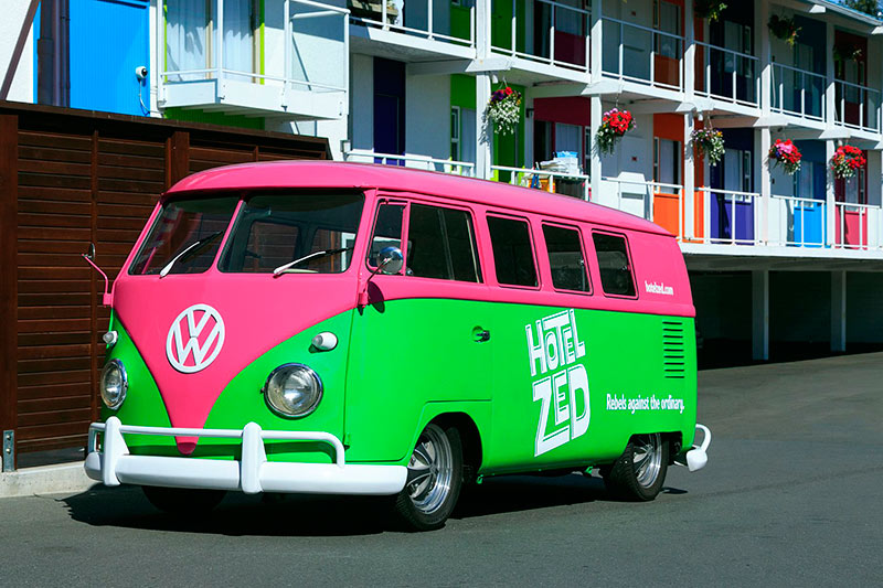 Hotel Zed: The Coolest Downtown Shuttle Buses in Victoria BC: Bubba