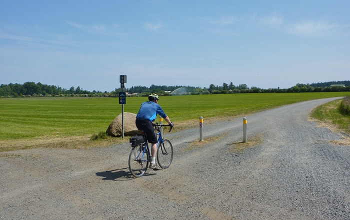 Paving Paradise on Lochside Trail: Biker versus Rider, Victoria, British Columbia